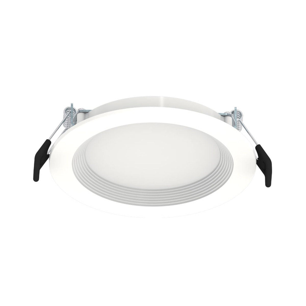 4 In. Wafer Canless LED Recessed Light, 9 Watt, 700 Lumens, Selectable CCT, 2700K to 5000K, Baffle Trim