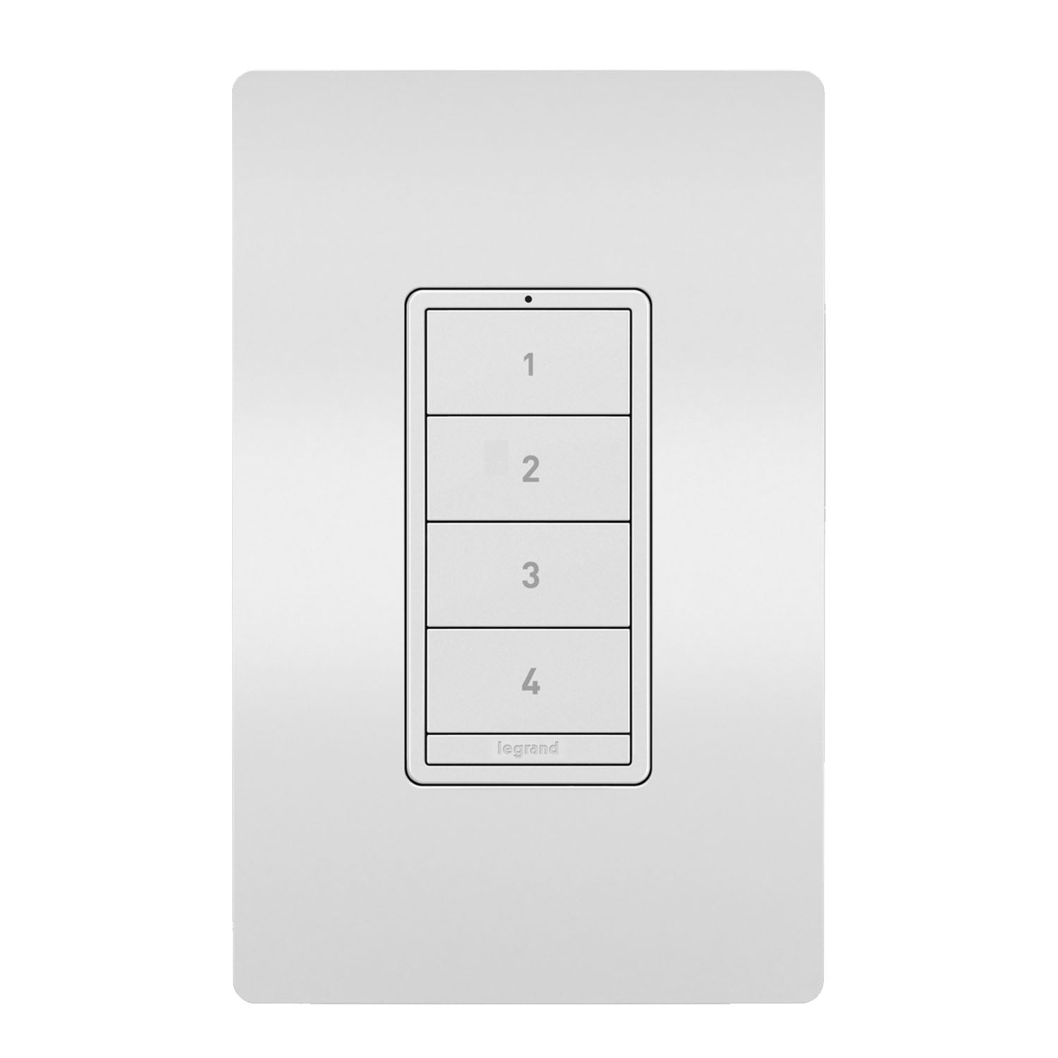 Legrand WNRCB40 radiant Wireless Smart Scene Controller - Bees Lighting