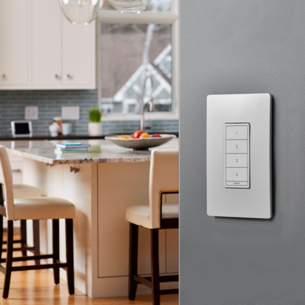 radiant Wireless Smart Scene Controller with Netatmo, Light Almond - Bees Lighting