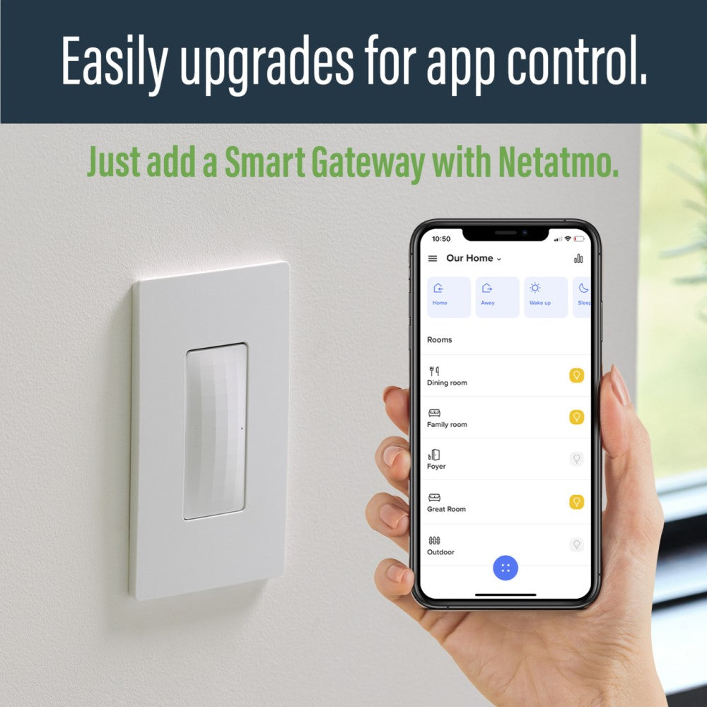 radiant Easy 3-Way Dimmer Kit, 450W LED, 700W ELV, White - Bees Lighting