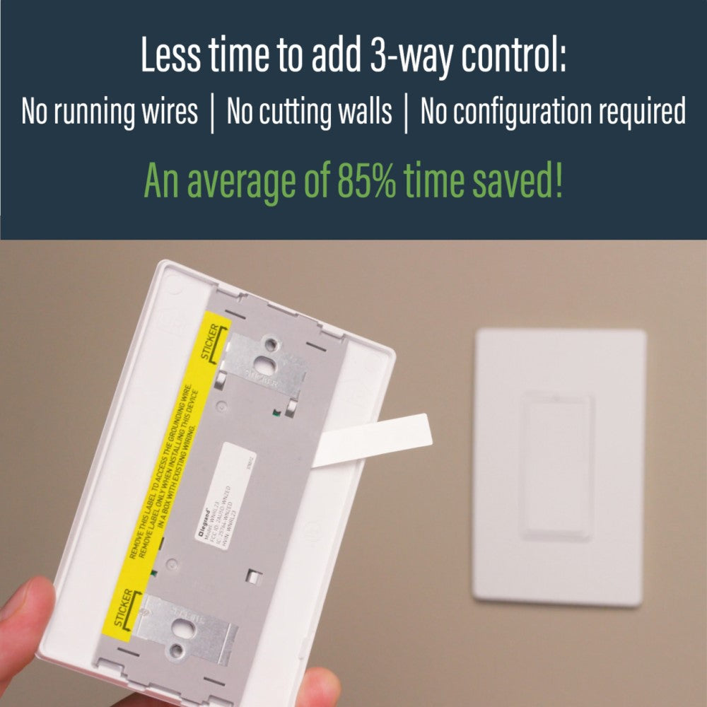 radiant Easy 3-Way Dimmer Kit, 450W LED, 700W ELV, White - Bees Lighting