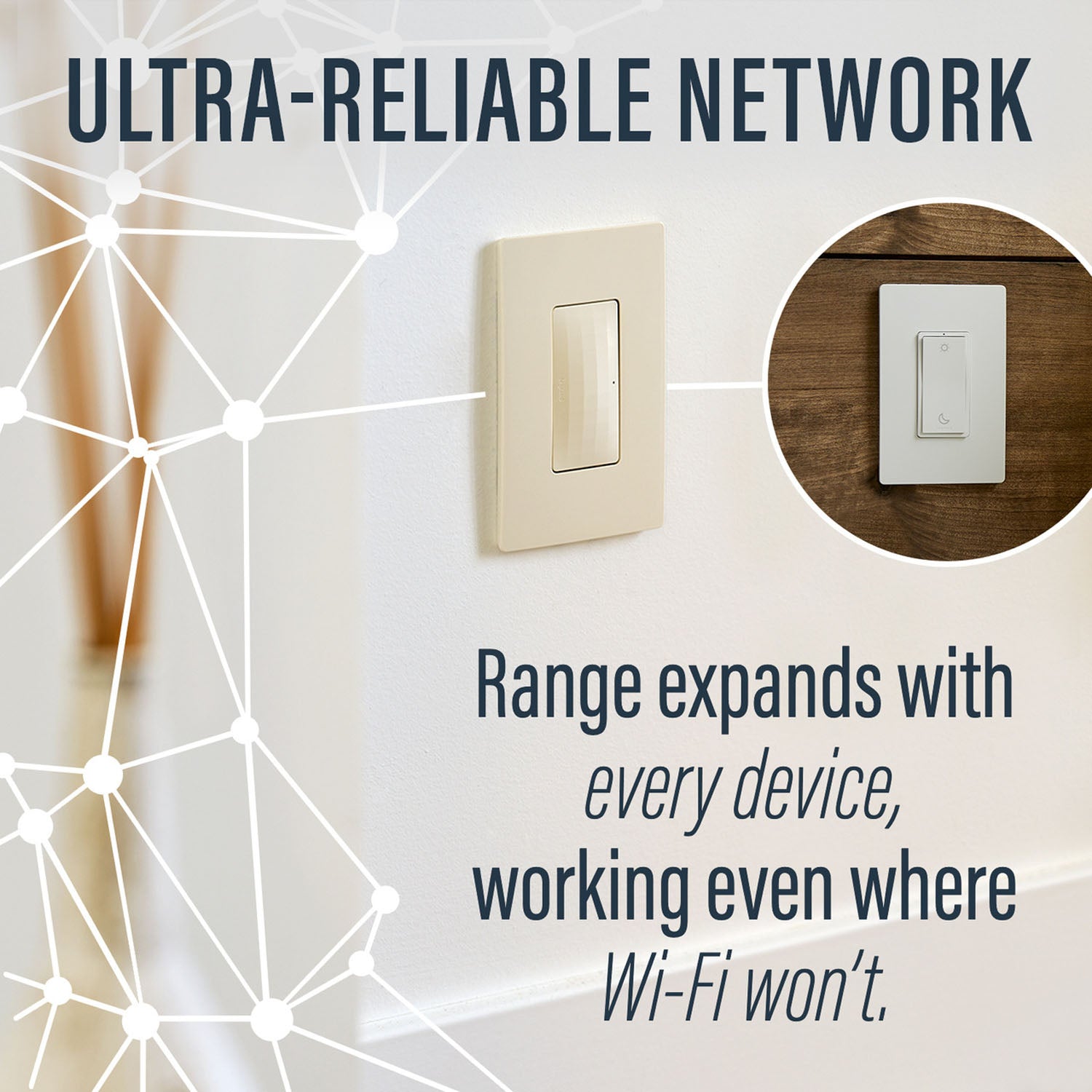 radiant Smart 3-Way Dimmer Hub Kit with Netatmo, 450W LED, 700W ELV, White - Bees Lighting