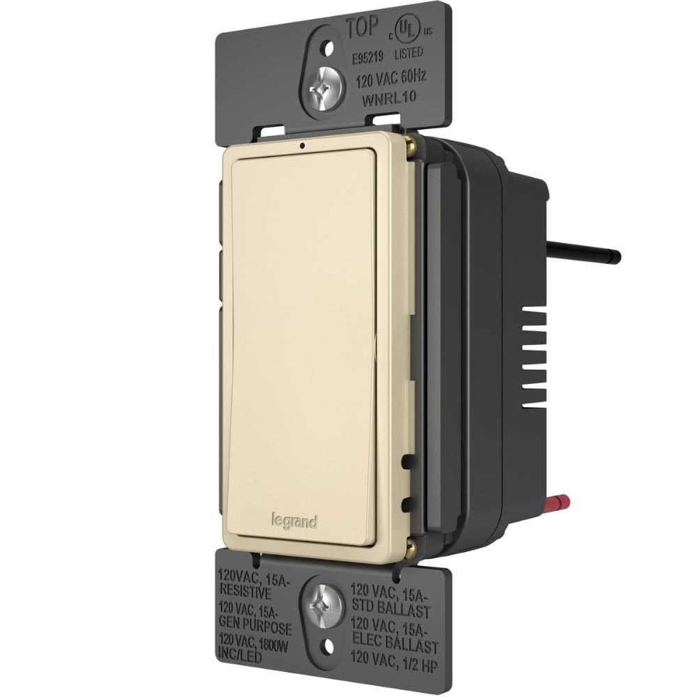 radiant Smart Switch With Netatmo, 15A, Light Almond - Bees Lighting