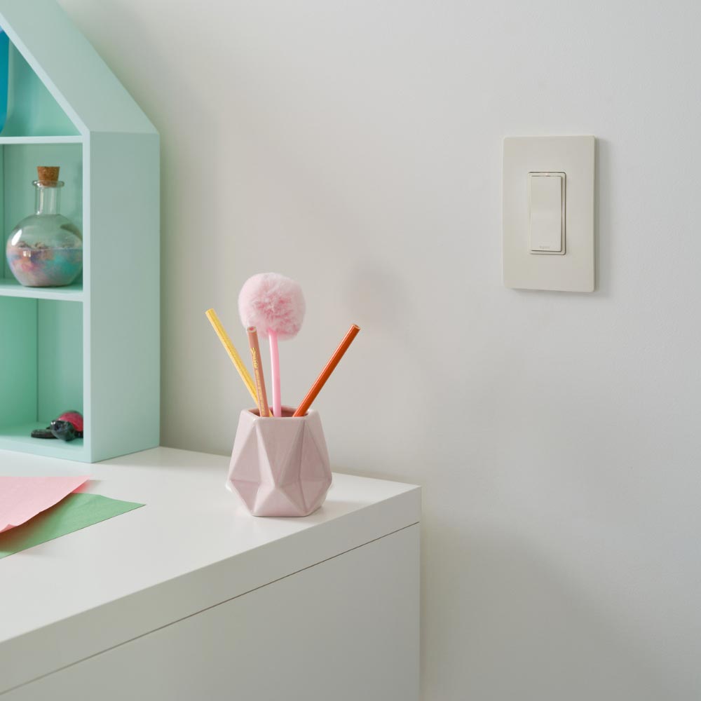 radiant Smart Switch With Netatmo, 15A, Light Almond - Bees Lighting