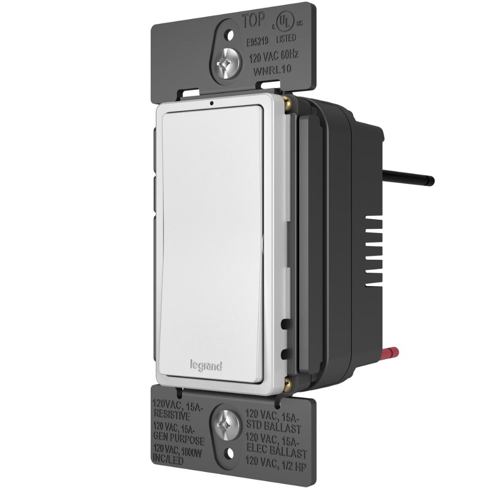 radiant Smart Switch With Netatmo, 15A, White - Bees Lighting