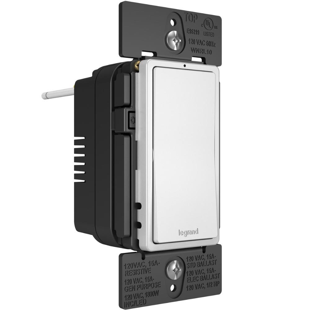 Radiant 3-Way/Multi-Location Rocker Smart Light Switch with Netatmo