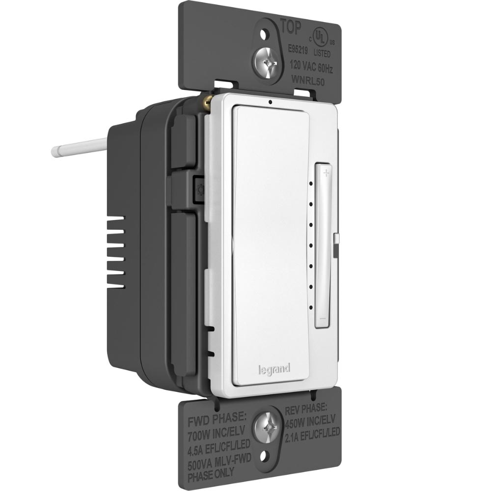 radiant Netatmo Tru-Universal Smart Dimmer, 450W LED, 700W ELV, White - Bees Lighting