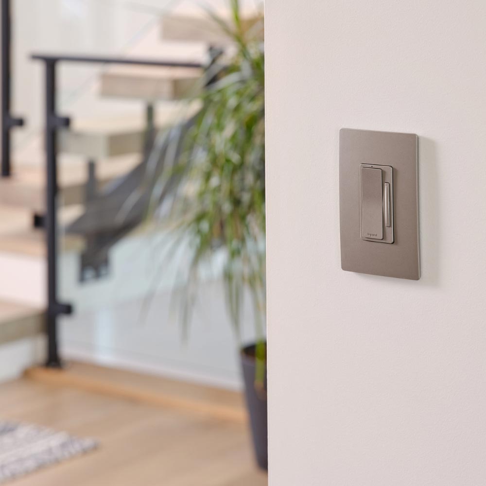 radiant Netamo Wireless Companian Dimmer, Nickel - Not For Standalone Use - Bees Lighting