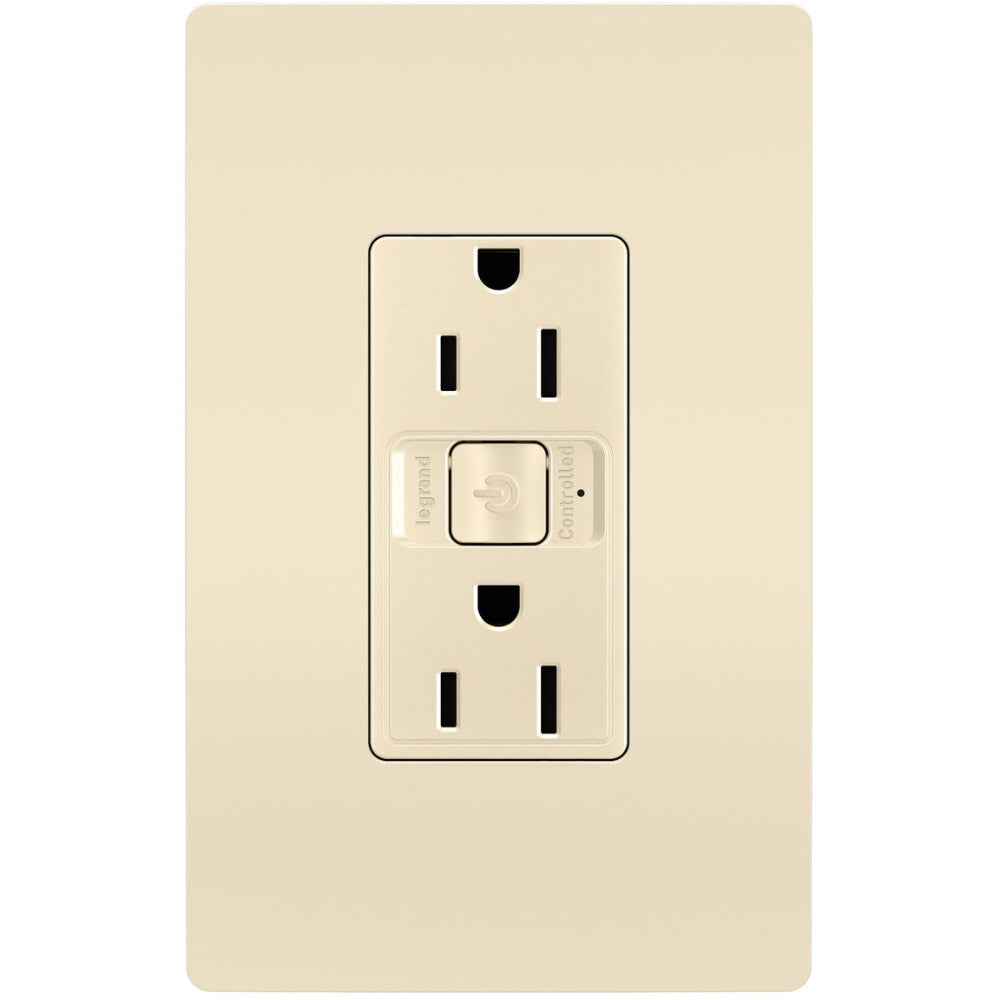 radiant 15A Smart Outlet with Netatmo, Light Almond - Bees Lighting