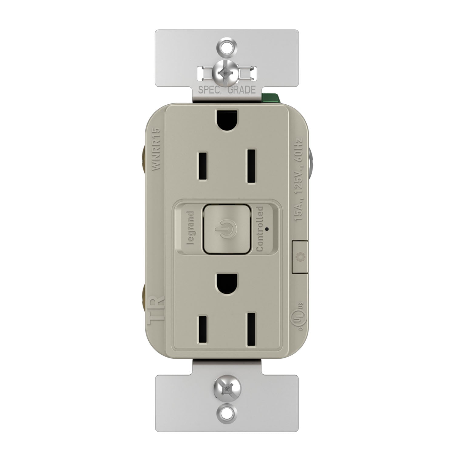 Legrand WNRR15 radiant 15A Smart Outlet with Netatmo - Bees Lighting