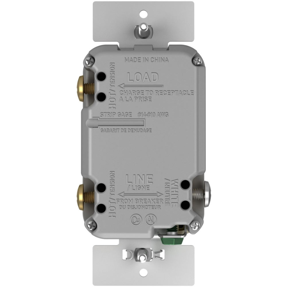 radiant 15A Smart Outlet with Netatmo, Nickel - Bees Lighting