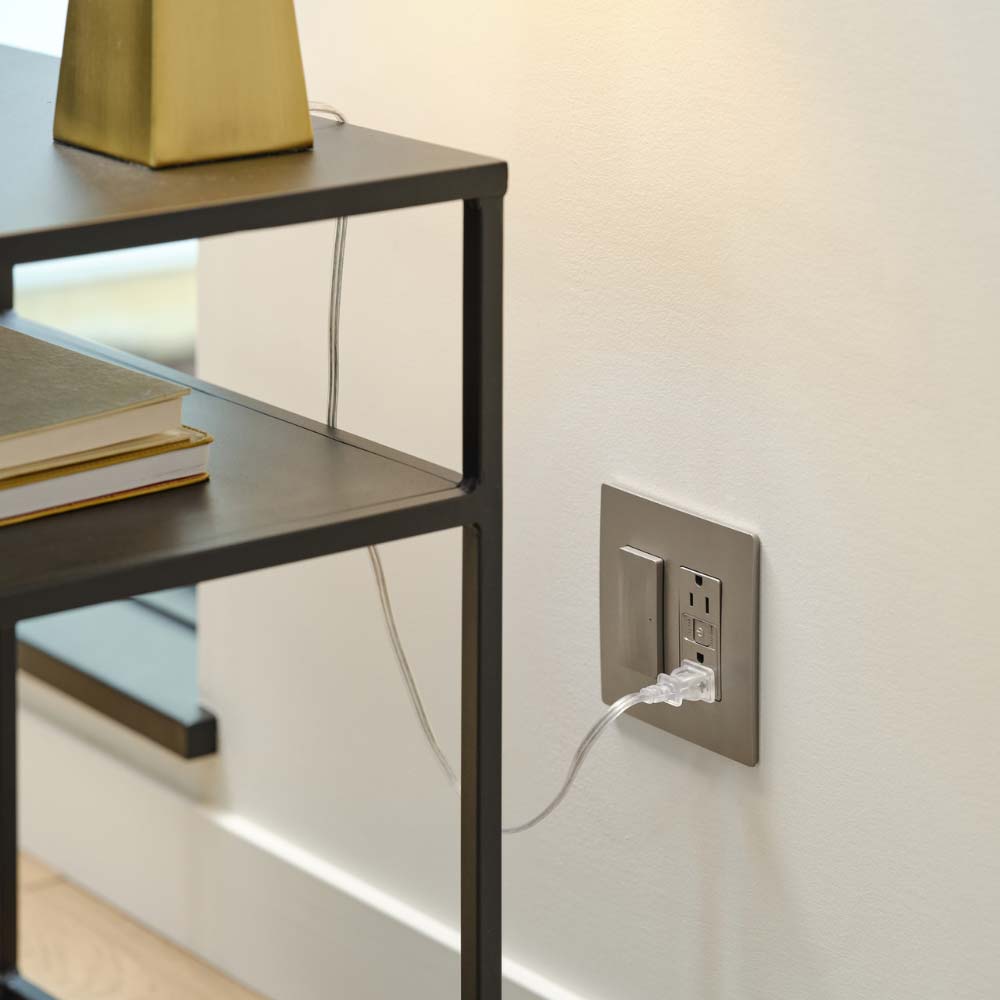 radiant 15A Smart Outlet with Netatmo, Nickel - Bees Lighting