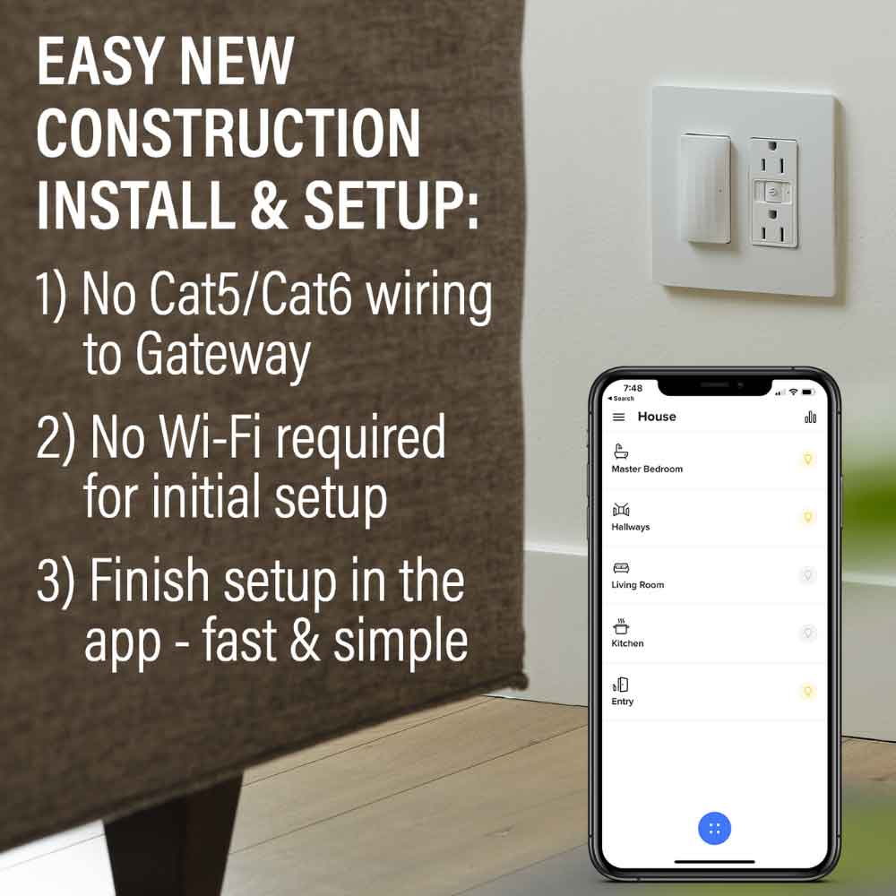 radiant 15A Smart Outlet with Netatmo, Nickel - Bees Lighting