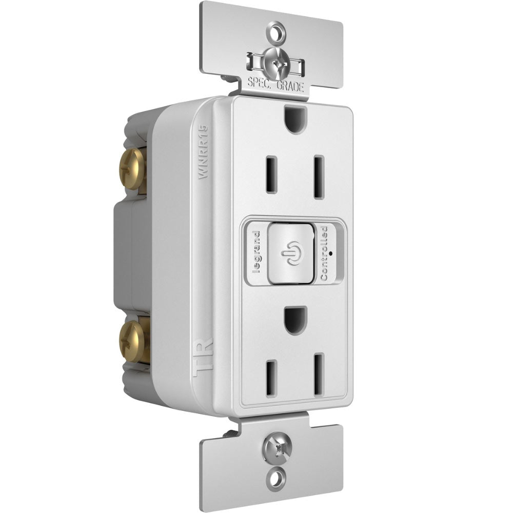 radiant 15A Smart Outlet with Netatmo, White - Bees Lighting