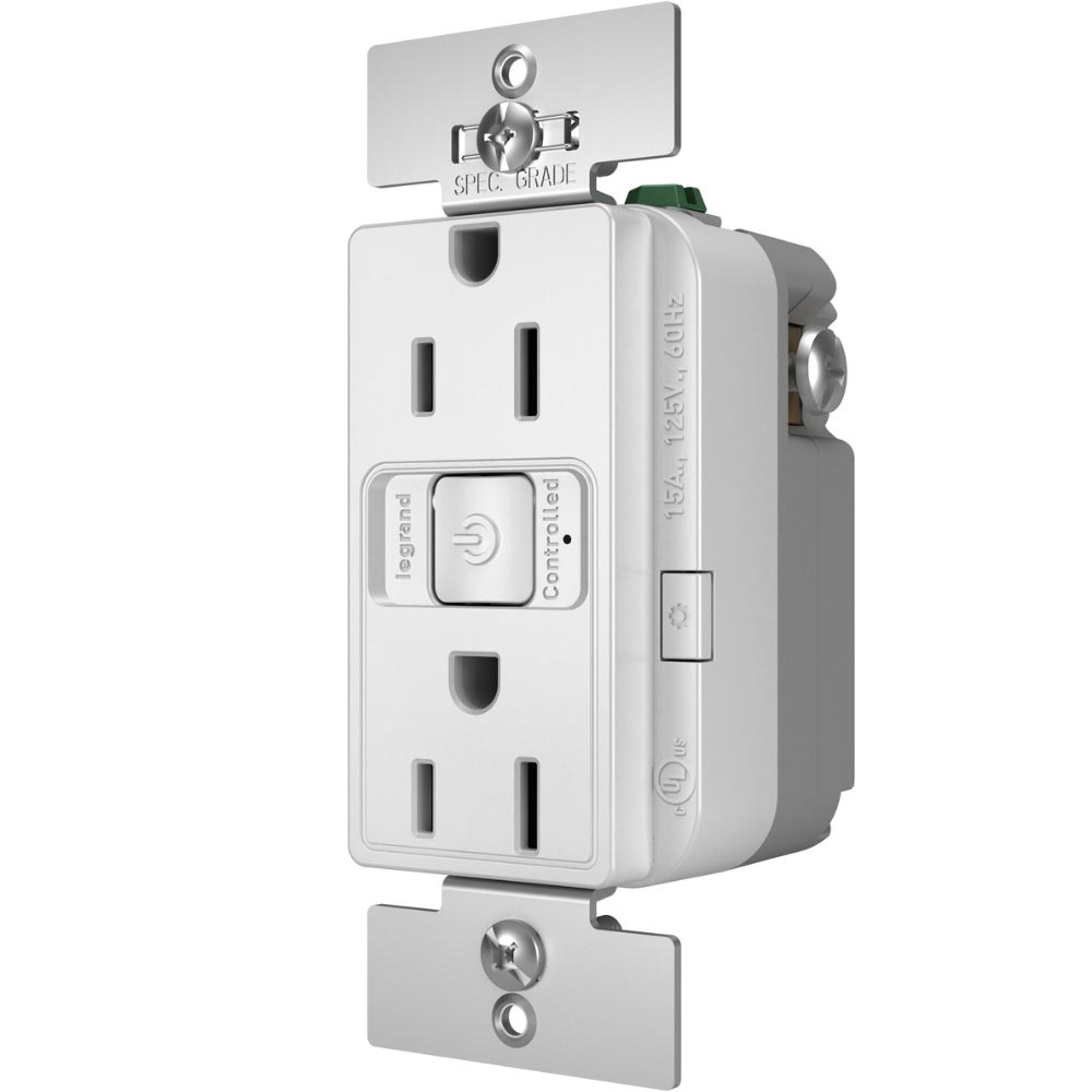 radiant 15A Smart Outlet with Netatmo, White - Bees Lighting