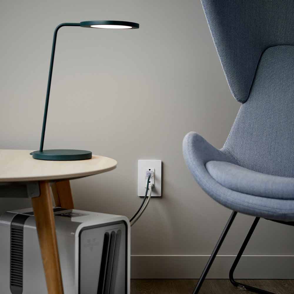 radiant 15A Smart Outlet with Netatmo, White - Bees Lighting