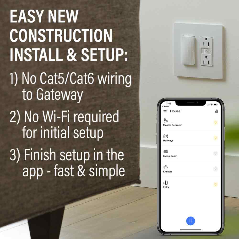 radiant 15A Smart Outlet with Netatmo, White - Bees Lighting