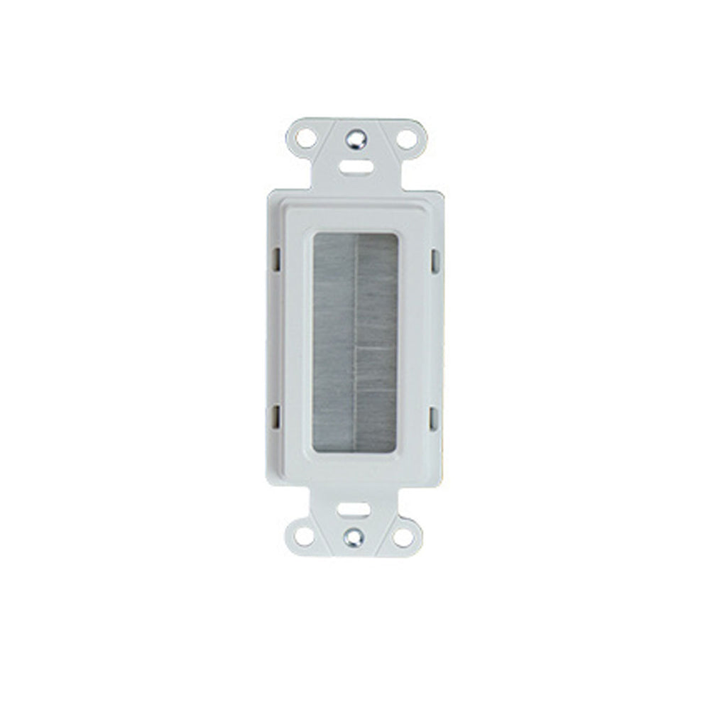 On-Q 1-Gang Cable Access Wall Plate