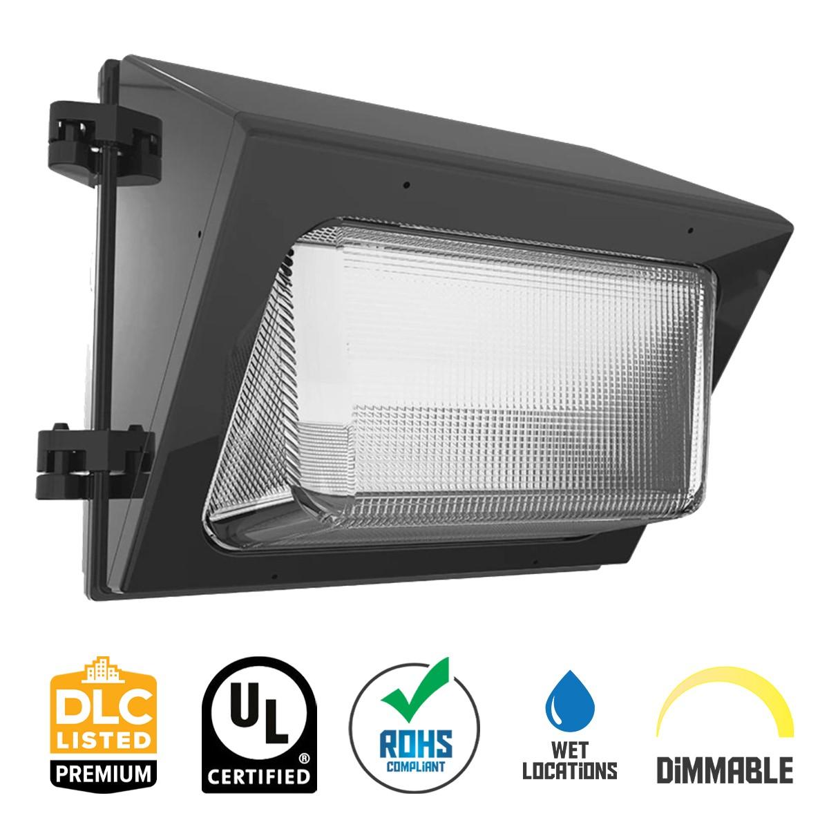 LED Wall Pack, 4200 Lumens, 29 Watts, 30K|40K|50K, On/Off Photocell, 120-277V - Bees Lighting