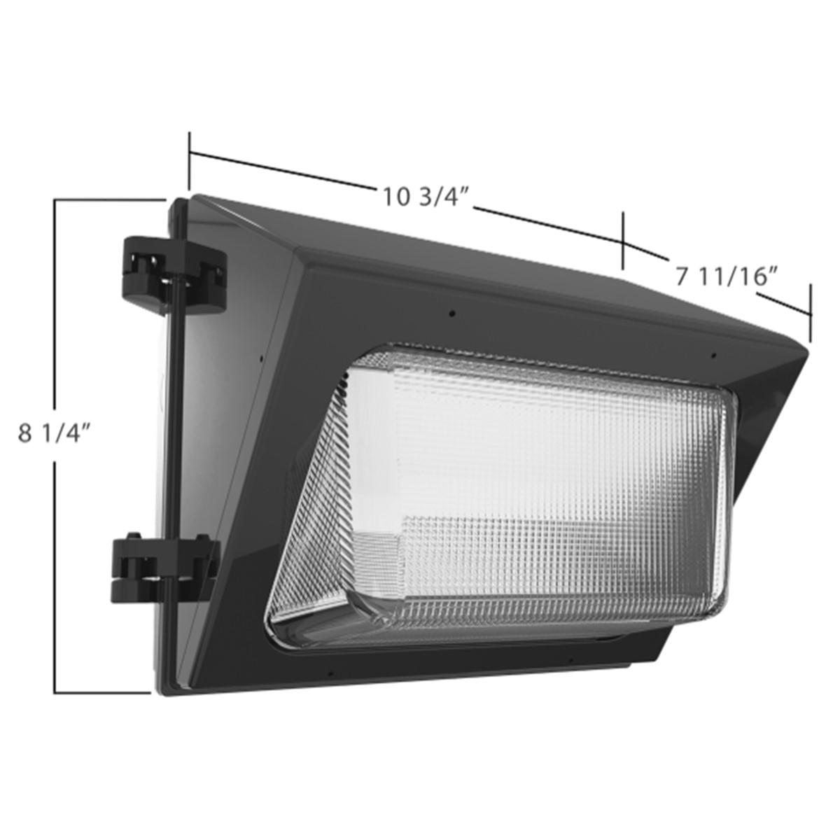 LED Wall Pack, 4200 Lumens, 15-29W, 30K|40K|50K, On/Off Photocell, 120-277V - Bees Lighting