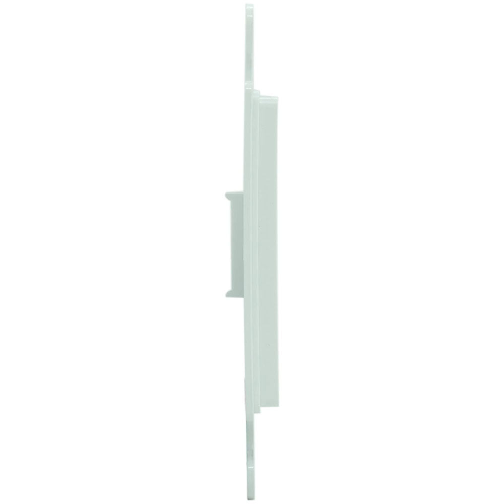 On-Q Decorator Wall Plate insert, 1-Port Keystone Jack, White - Bees Lighting