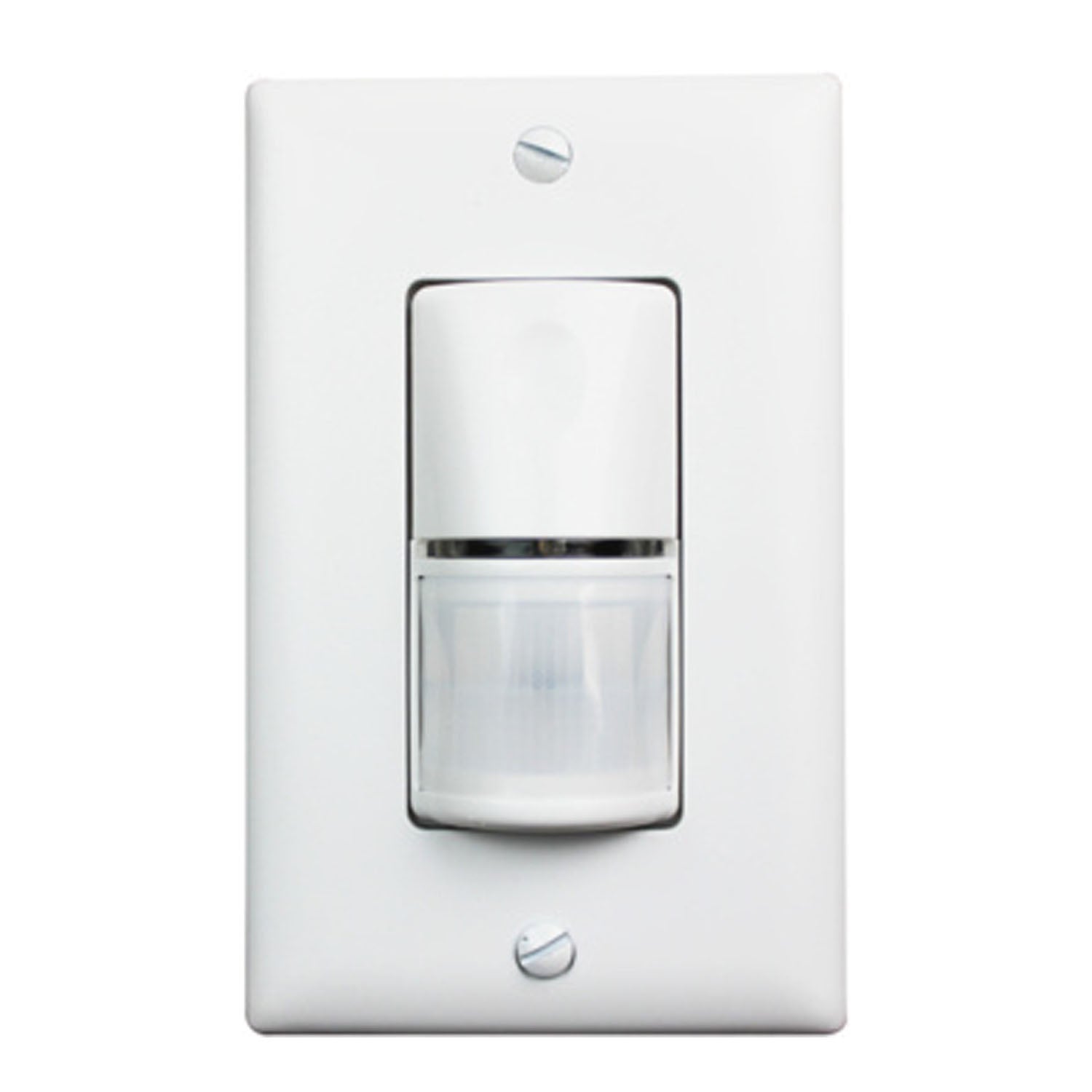 Wattstopper PIR 180° Occupancy motion Sensor Wall Switch, 1200W, 120-277V,White - Bees Lighting