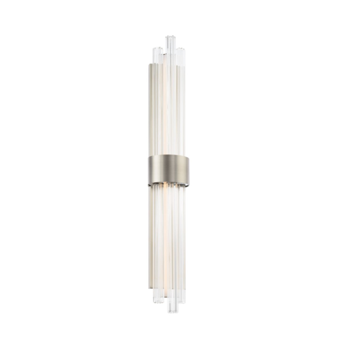 Luzerne 28" LED Wall Light, Brushed Nickel Finish - Bees Lighting