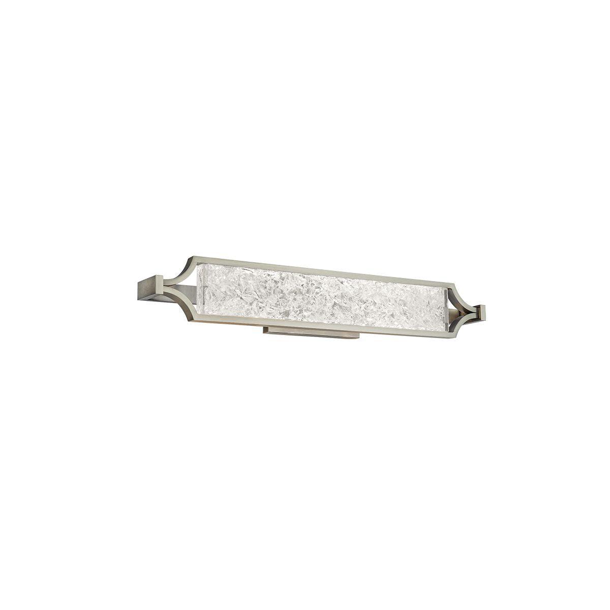 Emblem 28 in. LED Bath Bar Brushed Nickel Finish - Bees Lighting