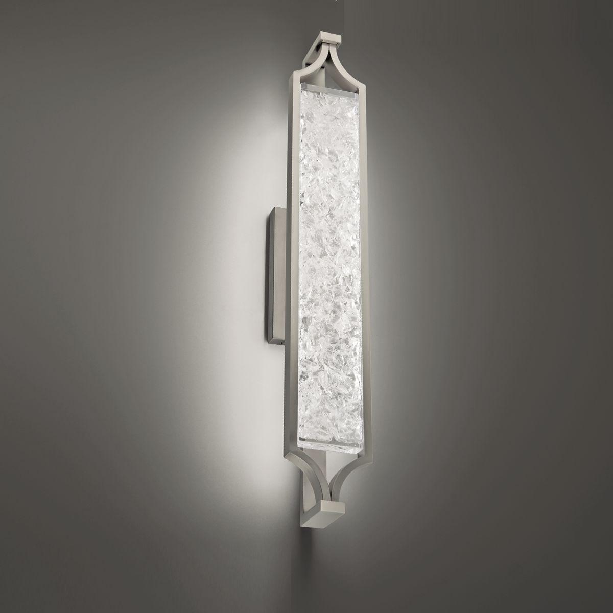 Emblem 28 in. LED Bath Bar Brushed Nickel Finish - Bees Lighting