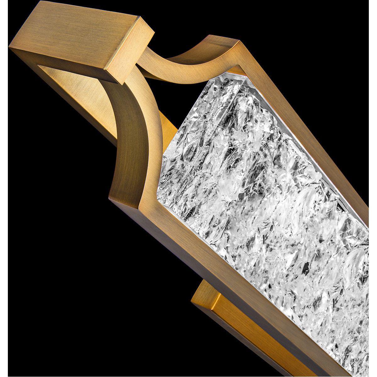 Emblem 38 in. LED Bath Bar Brass Finish - Bees Lighting