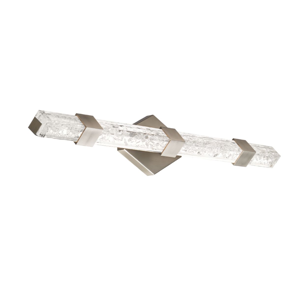 Regal 28" LED Bath Light, Brushed Nickel Finish - Bees Lighting