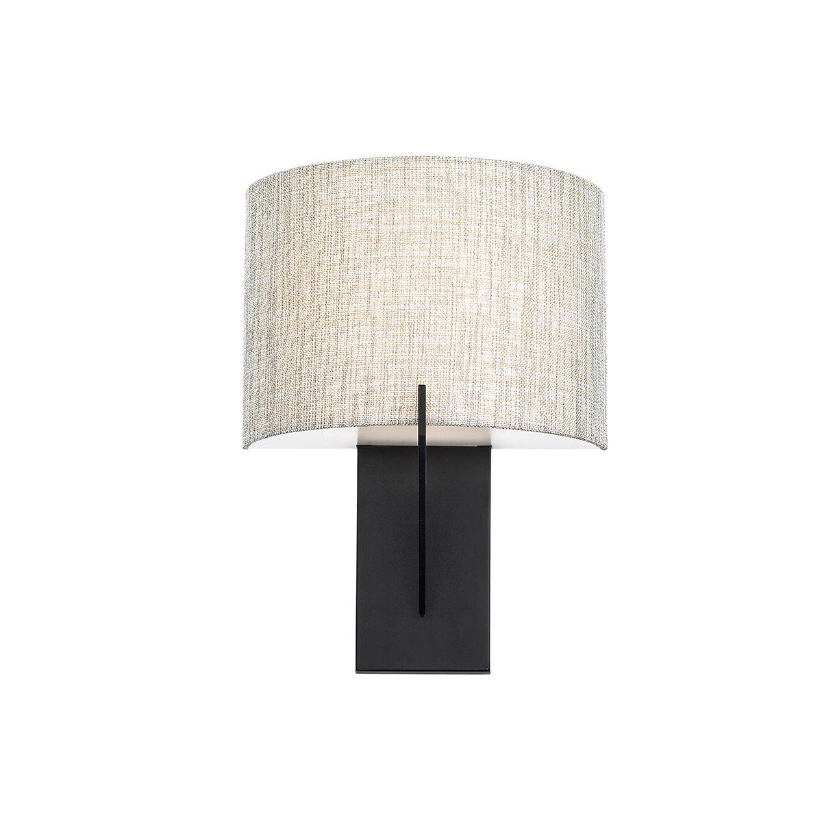 Fitzgerald 11 in. LED Wall Light 3000K Black Finish - Bees Lighting