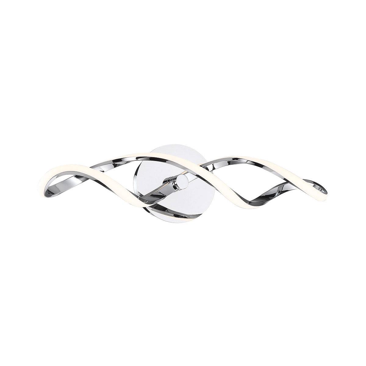 Interlace 28 in. LED Bath Bar 1174 Lumens 3000K Chrome Finish - Bees Lighting