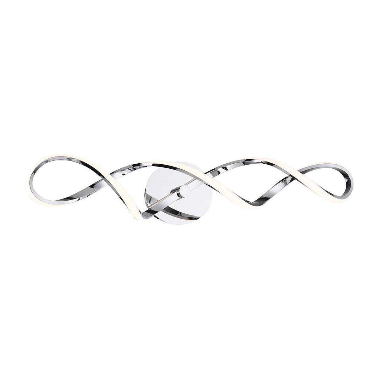 Interlace 38 in. LED Bath Bar 1637 Lumens 3000K Chrome Finish - Bees Lighting
