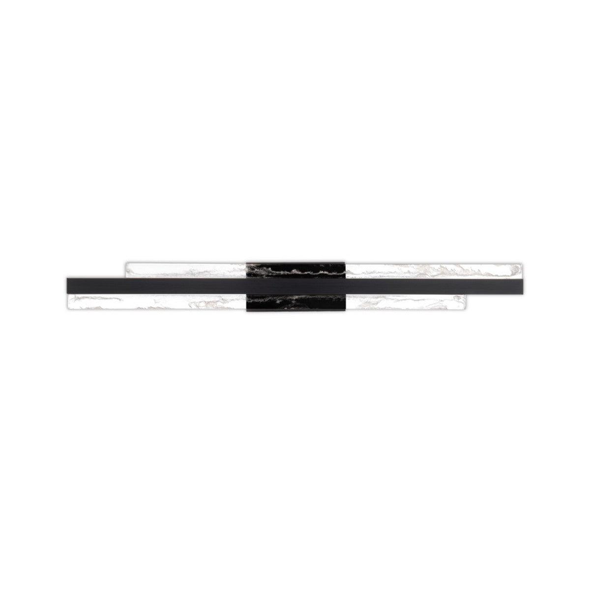 Tandem 27 in. LED Bath Bar Black finish - Bees Lighting