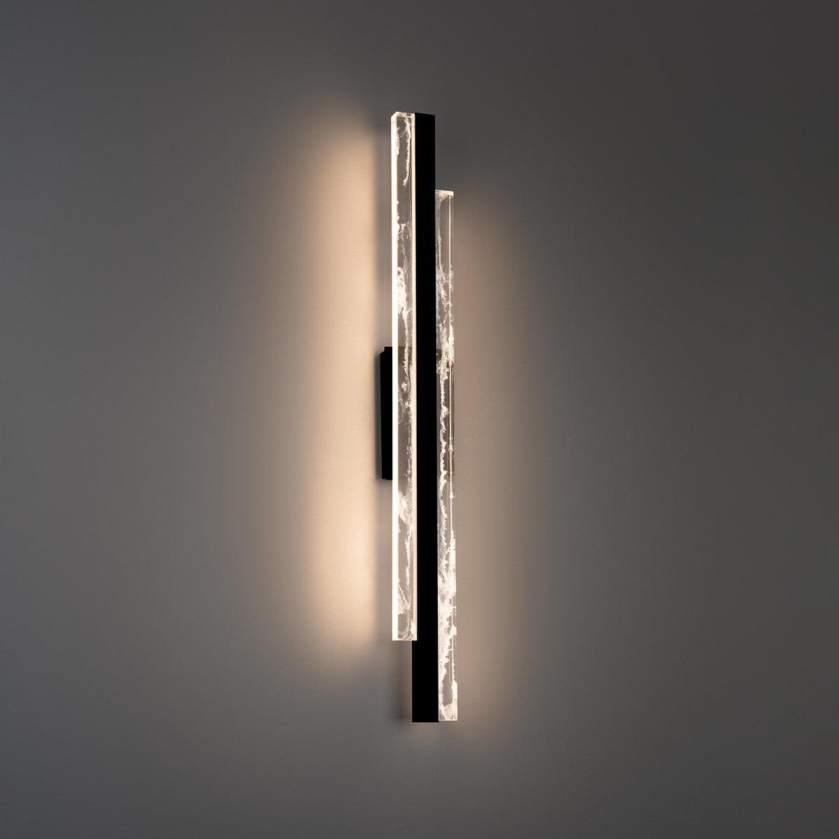 Tandem 27 in. LED Bath Bar Black finish - Bees Lighting