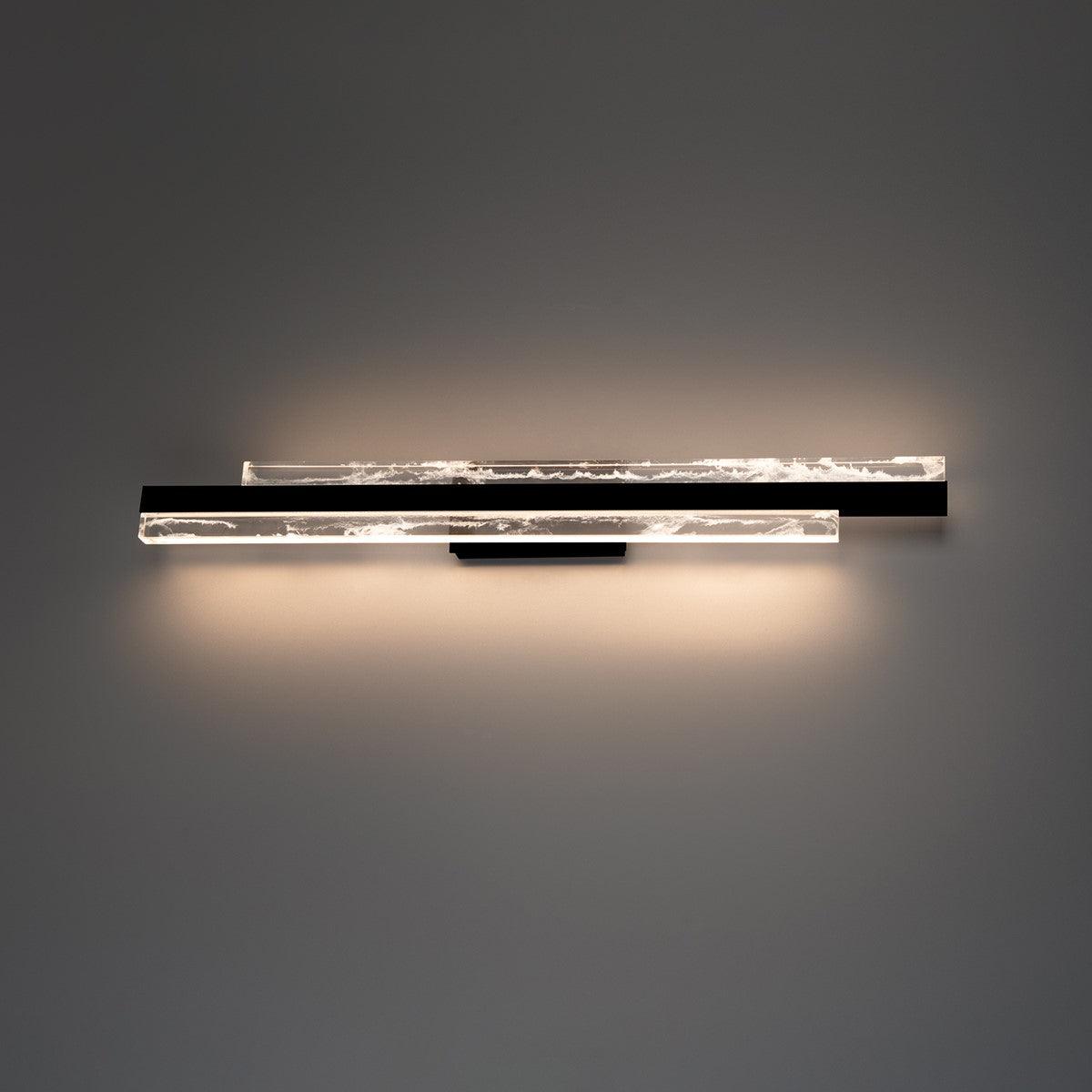 Tandem 27 in. LED Bath Bar Black finish - Bees Lighting