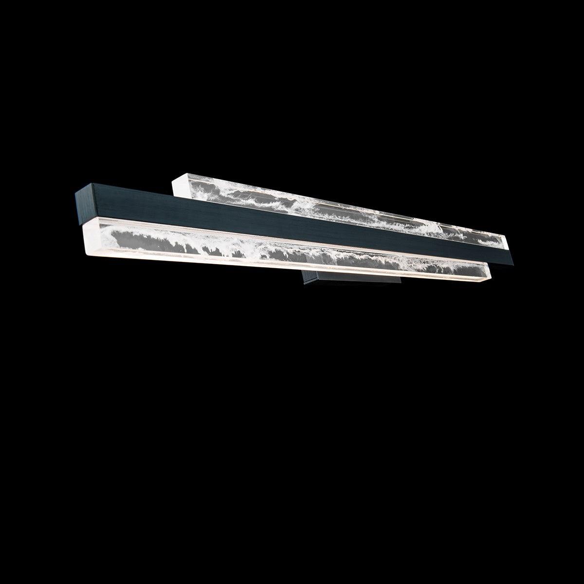 Tandem 27 in. LED Bath Bar Black finish - Bees Lighting