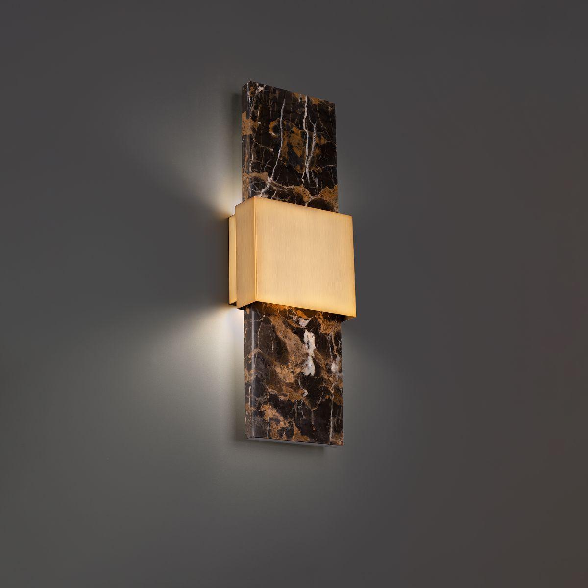 Mercer 24 in. LED Wall Sconce Brass finish - Bees Lighting