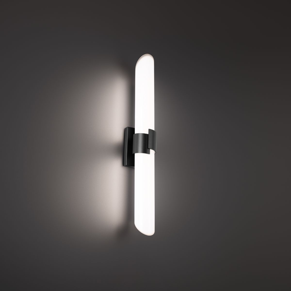 Fallon 23" LED Bath Vanity, 3CCT, Black Finish - Bees Lighting