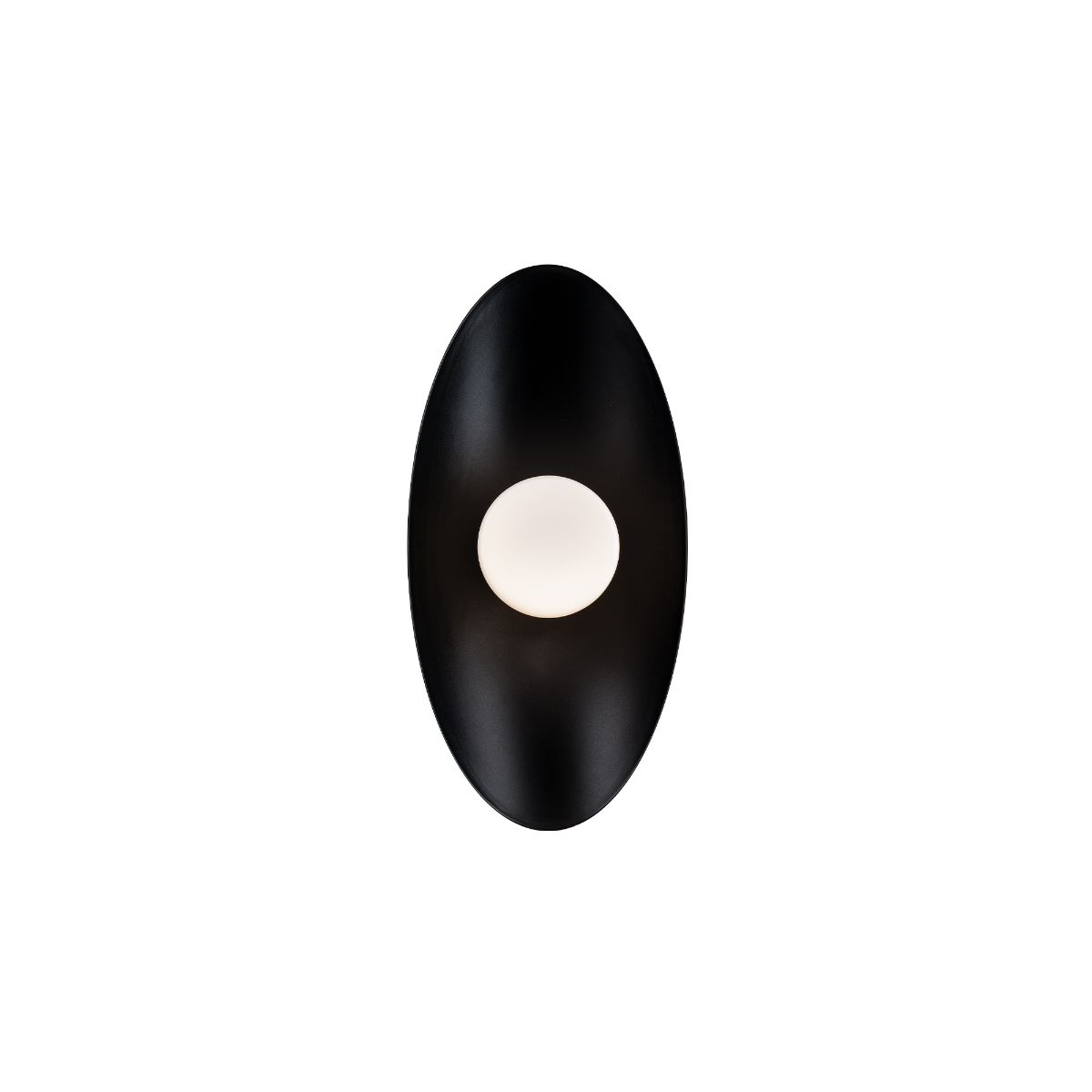 Glamour 18 in. LED Wall Light 3000K Black finish - Bees Lighting