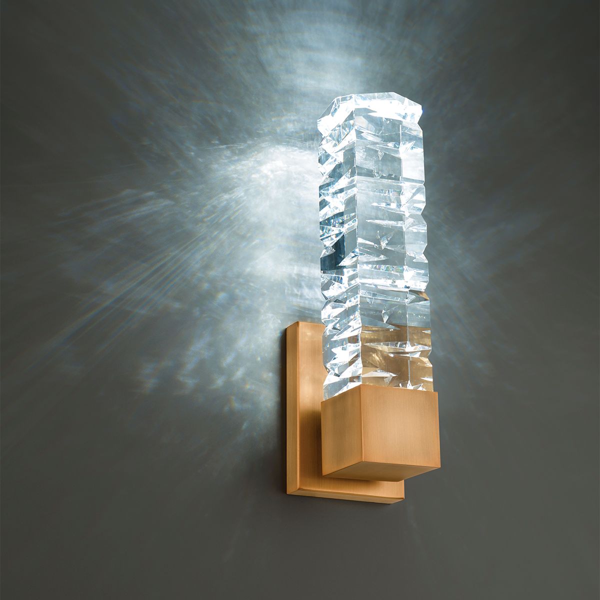 Juliet 15 in. LED Wall Sconce Brass Finish - Bees Lighting