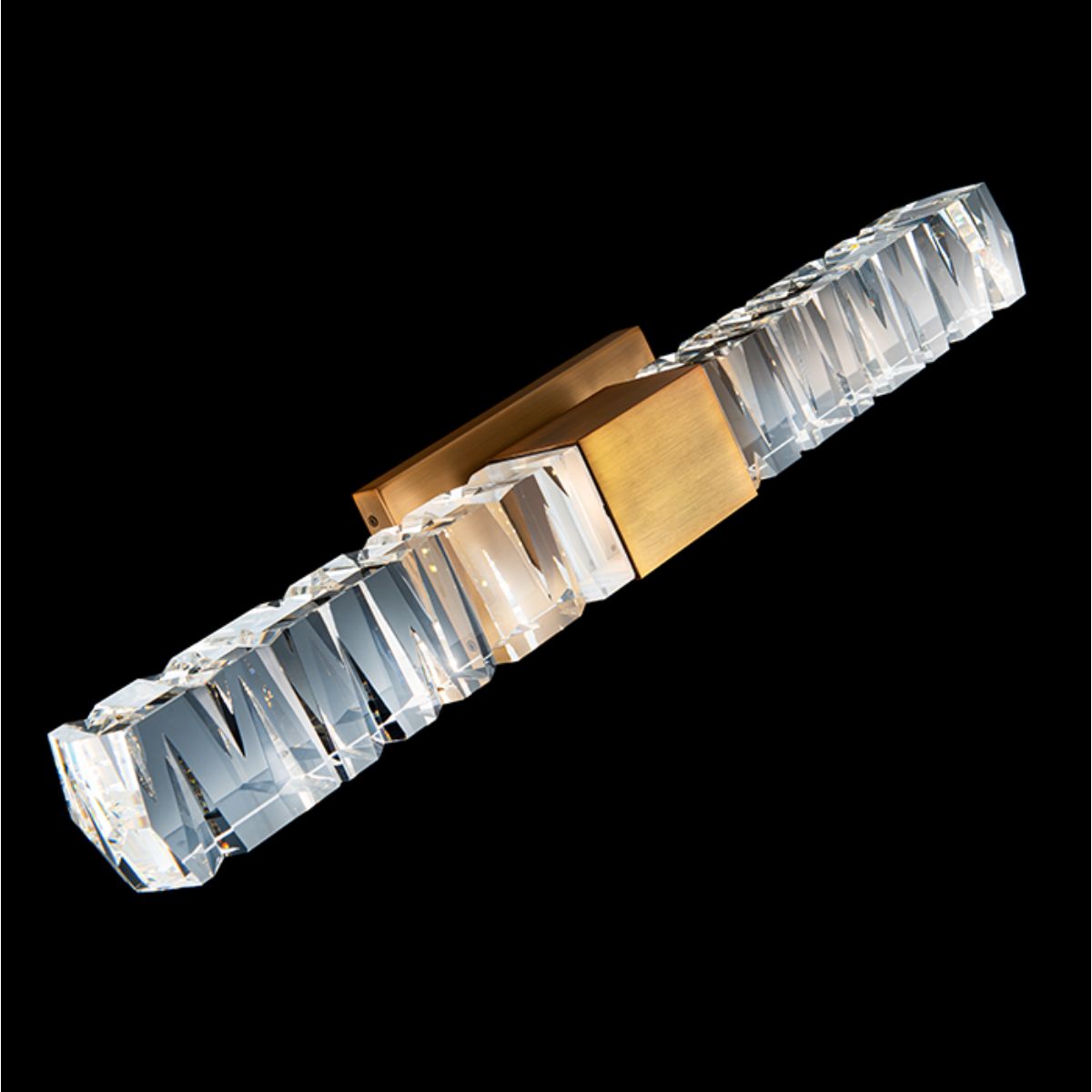 Juliet 27" LED Bath Light, Aged Brass Finish - Bees Lighting