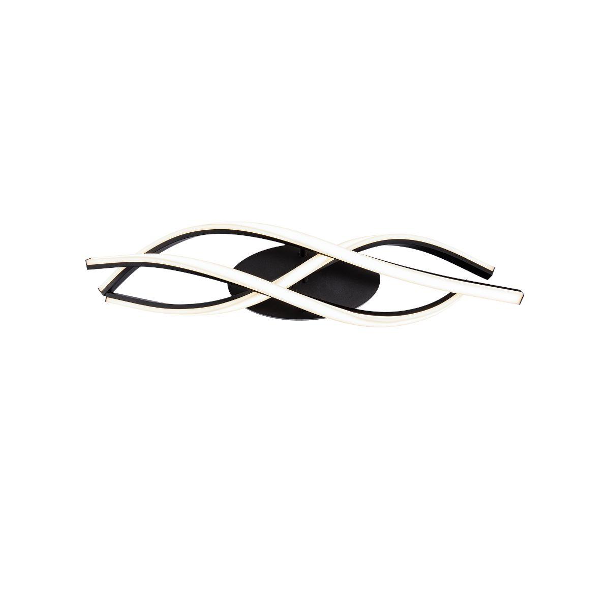 Lior 29 in. LED Vanity Light Black finish - Bees Lighting