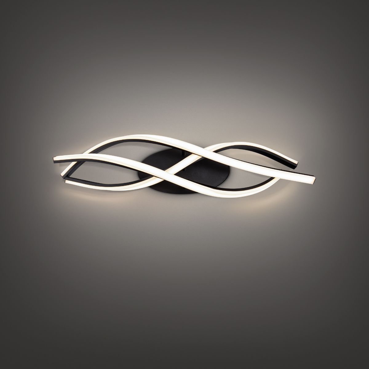 Lior 29" LED Vanity Light, Black Finish - Bees Lighting