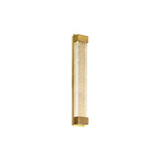 Tower LED Crystal Wall Sconce, Ambient and Downlight Illumination - Bees Lighting
