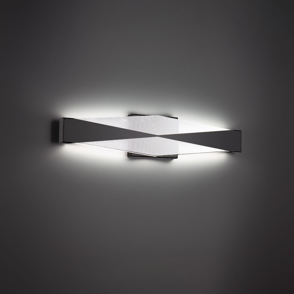 Enigmatic 24 in. LED Bath Bar 3000K Black finish - Bees Lighting