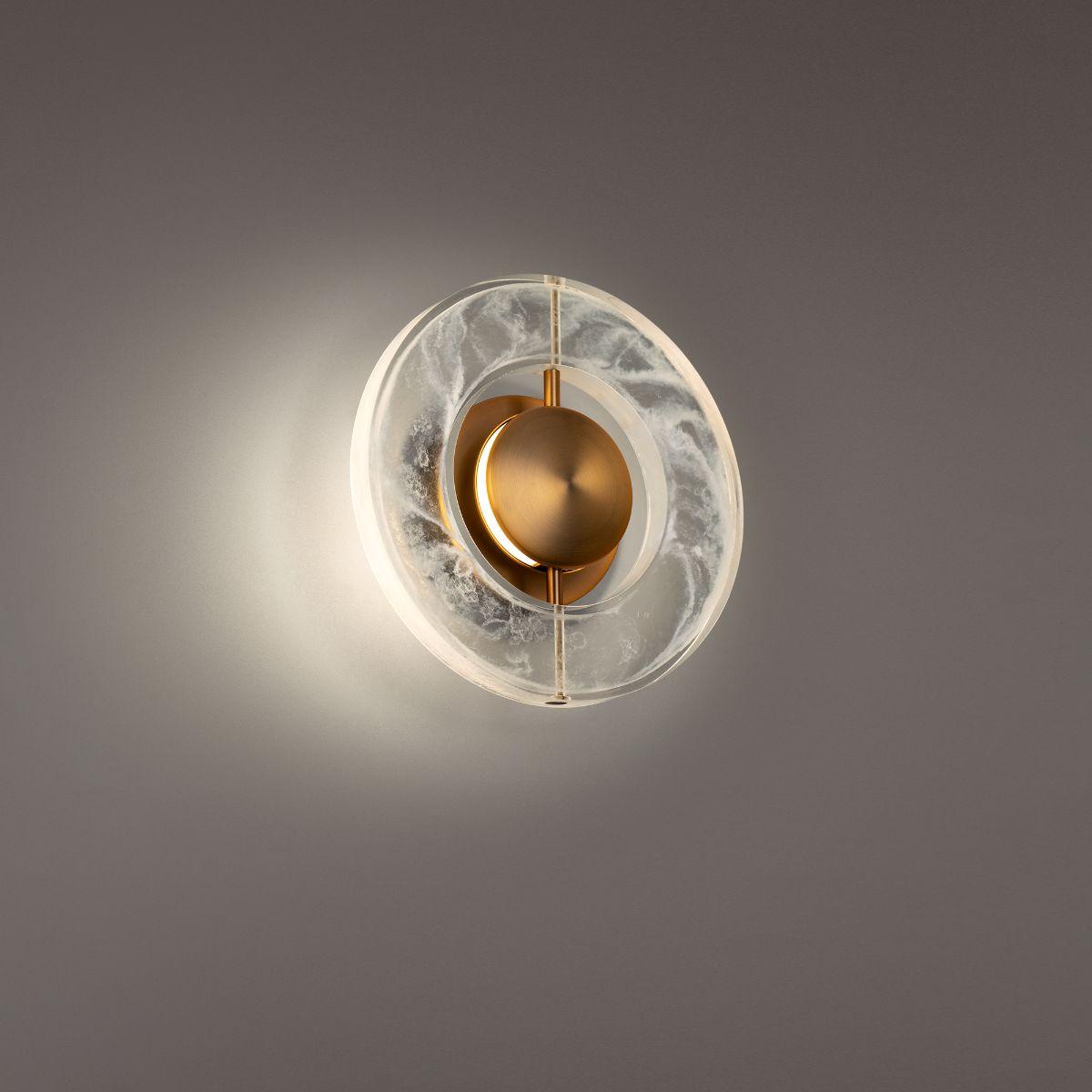 Cymbal 10 in. LED Wall Sconce - Bees Lighting