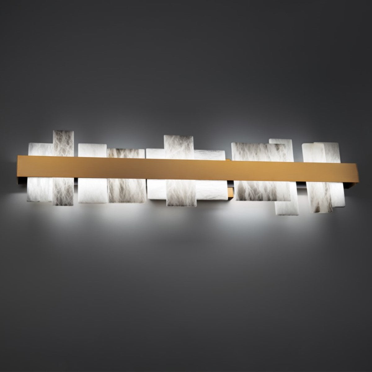 Acropolis 37 in. LED Flush Mount Sconce - Bees Lighting