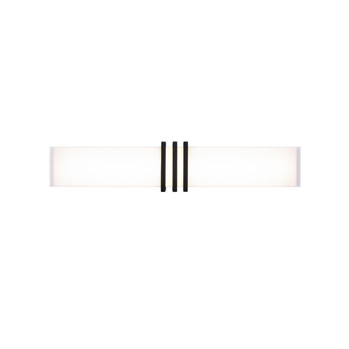 Minibar 28 in. LED Bath Bar 3000K Black finish - Bees Lighting